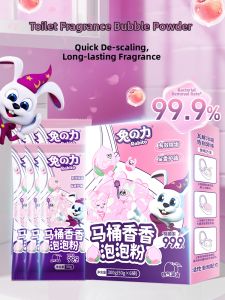 Oxygen-Powered Foaming Toilet Cleaner