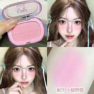 Matte Single Color Blush Magic Color Cosmetic Modification Pearlescent Cheek Enlargement Pale Skin Natural Shading Korean Style