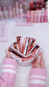 O.TWO O MATTE LIPSTICK MISTY KISS LOCK SILKY 24H LONG LASTING LIP MATTE