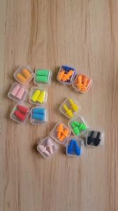 HNKMP | 【10Pairs Sleeping Earplugs Sponge Noise Canceling Noise-Isolating Earplugs Dust Resistant Abrasion Resistant Flexible Work】