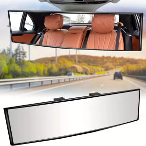 Universal Rear View Mirror with Suction CupFor Car Blind Spot Mirror Panoramic Convex Mirror Auto Interior Part Car Accessories