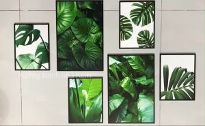 Bộ 6 Tranh Decor tường phong cách hiện đạitranh gấu Bearbick tranh phi hành gia Gaming...