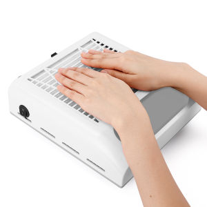 foreverlily Strong Power Nail Dust Vacuum Cleaner Machine Nail Dust Collector Suction Dust Collecting