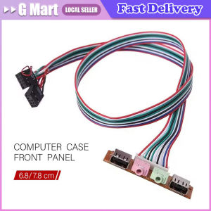 USB 2.0 Port Chassis PC Computer Case Audio Front Panel Replace Cable 7.8cm