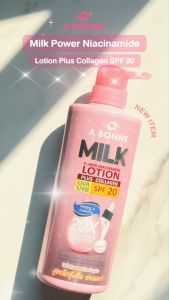 A BONNE Milk Power Collagen & Niacinamide Lotion SPF20 Moisturizing & Firming Skin (500ml)