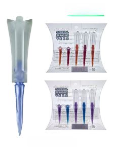 Japan Import Lite Golf Tee Keeps Playing Soft Rubber King Tee Durable Golf Nail Length Golf Tee