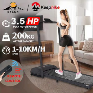 【TOP SALE+COD】Electric Flat Walking Treadmill,LED Treadmill with Arm Rest Treadmill,Remote Control Walking Treadmill4.0HP Run Walk Folding 1-20KM/H Electric Walking Treadmill for Home,Space Saving Treadmill,Flat Treadmill Fitness Equipment