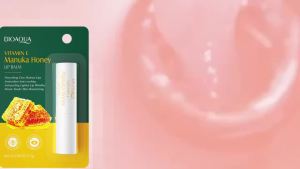 SADOER | BIOAQUA Honey Lip Balm Moisturizing Lipstick Lip Plumper Anti Cracking Nourishing Plump Lips Nourishing Lips Skin Care