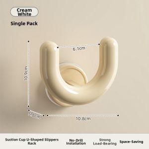 FAJIENUO | Wall Mounted Suction Shelf For Bathroom