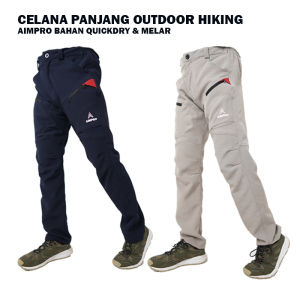 AIMPRO TERLARIS Celana Panjang Celana Outdoor Hiking Adventure QuickDry Celana Gunung Trekking Celana Sepeda Celana Cepet kering PALING KEREN