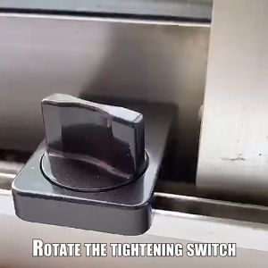 Japanese Quality Safety Security Anti-Theft Sliding Auxiliary Window Stopper Lock Window Sash Stopper for Children & Pet