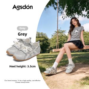 Agsdon | Thick Bottom Breathable Mesh Casual Shoes