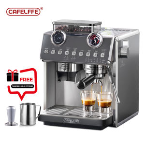 Cafelffe MK-608 Espresso Machine Brewed Coffee Maker On Sale Complete Set 58mm Extraction With Milk Foam