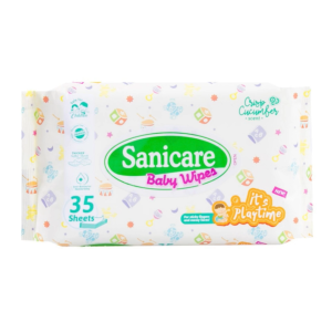 Sanicare Baby Wipes: A Hygienic Playtime Solution for 35 Sheets