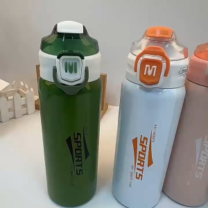 ถ้วยสูญญากาศสแตนเลสความจุขนาดใหญ่แบบพกพา 600ml กระบอกน้ำเก็บอุณหภูมิพร้อมหลอด ไล่ระดับ สแตนเลส 316 กระบอกน้ำเก็บ ของแท้ ขวดน้ําสแตนเลส T01267