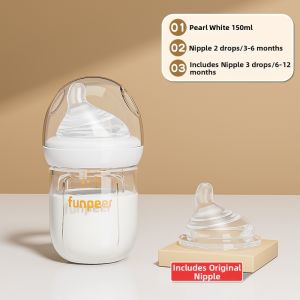 Anti Colic Anti Choking Breastlike Baby Bottle