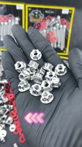 Tán 6li 8li 10li 12li 14li Salaya Đầu hở chuẩn Inox 304_ĐỒ CHƠI XE MÁY TDC.STORE