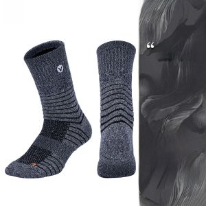 VEIDOORN Professional Basketball Socks Mens Mid-Calf High Top Training Sports Elite American Style Towel Bottom Long Tube