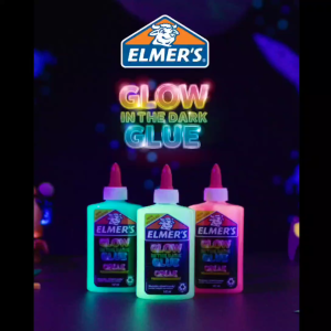 Elmer’s Glow In The Dark [Natural & Blue – Bundle of 2]