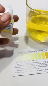 Dung dịch thử clo dư trong nước