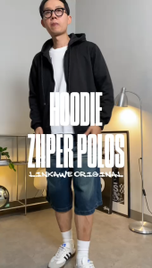 LinkaweOriginal Jaket Sletting Hoodie Pria