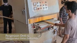 Ranjang Exclusive / Divan Sorong Lipat / Dipan Ranjang Kayu Solid / Tempat Tidur kayu Ukuran 200 x 200 cm by TJ Furniture