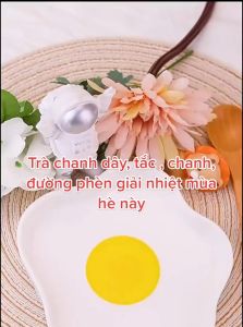 Trà chanh dây quất đường phèn mix mật ong sự kết hợp tuyệt vời vị chua ngọt giúp thư giãn và giải khát cho mùa hè nóng bức dễ pha chế tại nhà gói 10 gam tiện lợi LANUDO
