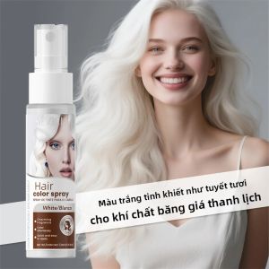 30ml Xịt Nhuộm Tóc Tạm Thời DIY Halloween Trang Phục Dự Tiệc Công Cụ Tạo Kiểu Tóc Tức Thì Thuốc Nhuộm Tóc Dùng Một Lần Để Thay Đổi Màu Sắc Nhanh Chóng