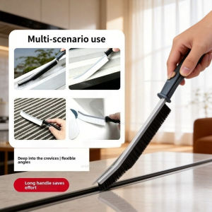 Long Handle Crevice Cleaning Brush Multi-scene Gap Grout Brush For Window Frame Bathroom Kitchen Floor Tile Seam Cleaning