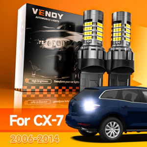2pcs For Mazda CX-7 CX 7 CX7 ER 2006-2014 LED Reverse Light Backup Lamp 2007 2008 2009 2010 2011 2012 2013 Canbus Accessories