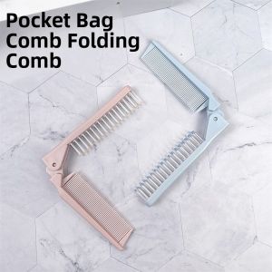 Portable Mini Folding Comb Travel Ladies Special Long Hair Home Use Children Anti-Static Massage Hair Brush Personal Care Tool