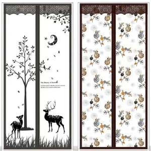 Rèm Cửa Điều Hòa Rèm Cách Ngăn Cách Rèm Cách Ngăn Cách Chống Gió Mát Tự Hút Chắn Gió Mùa Đông Giữ Ấm Phòng Ngủ Nhựa PVC Gia Dụng Da Chống Thấm Nước