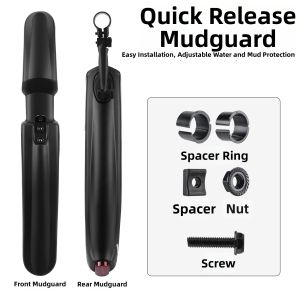 West Biking | Night Riding Safe Reflective Mudguard For Mountain Bike