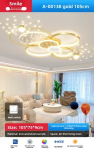 Smile | Modern Minimalist Luxury Star Ceiling Light