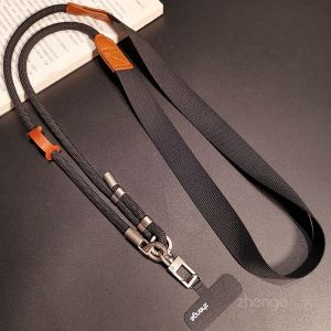 ZHENGEGE | Adjustable Simple Long Crossbody Phone Strap Durable Outdoor Bag Shell Camera Accessories Compatible Braided