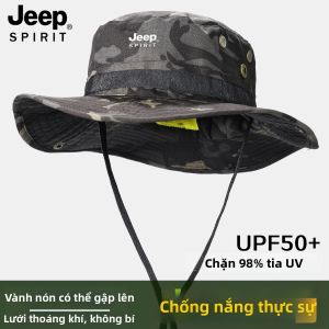 JEEP SPIRIT | Mũ Bảo Vệ UV Táctical Camouflage Mùa Hè
