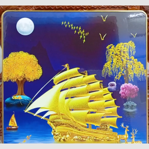 Lịch 2026 - Lịch tráng gương kích thước 34 x 60cm có Lốc 14.5x20.5cm - Thuận Buồm (BX)