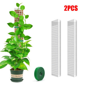 Moss Pole Plastic Plant Stand Indoor Climbing Plants Guardian Tutors Pot Moss Stick For Plants Growth Garden Support Accessories