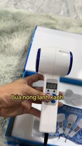 Búa điện di tinh chất nóng lạnh kèm ánh sáng sinh học đẩy sâu dưỡng chất | Máy điện di tinh chất cho spa