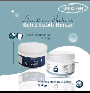 AL CLEAN 2 BUNDLING / Uniklieen Pembersih Mesin Cuci Washing Machine Cleaner / Uniklieen Pembersih Noda Pakaian