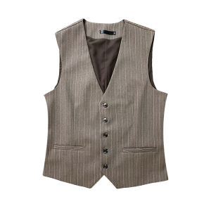 Lexiao | Slim Fit Striped Waistcoat for Wedding