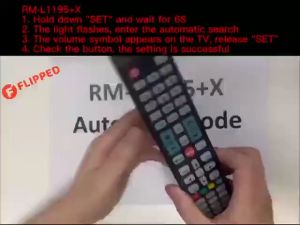 RM-L1195+X Universal Remote control Suitable for LED / LCD TV Smart Television LED Home Appliances