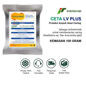 CETA LV PLUS UNGGAS - Obat Cacing Untuk Unggas