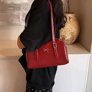 กระเป๋าหนัง Lena (A521) กระเป๋าถือแฟชั่นสำหรับผู้หญิง กระเป๋าสะพายไหล่สำหรับผู้หญิง