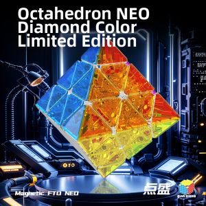 Diansheng | Magnetic Surface Irregular Octahedron Puzzle Toy