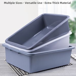 Gray Rectangular Dish Tray Freezer