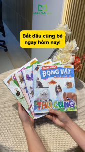 Sách: Combo Bách Khoa Động Vật Dành Cho Trẻ Nhỏ: Thú Cưng + Côn Trùng + Động Vật Tiền Sử + Khủng Long