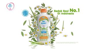 Bedak Bayi My Baby 100Gr Extra isi 25gr