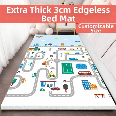 Temele Crawling Mat | 3 cm Thickened Non-Edge Fall Protection Floor Pad