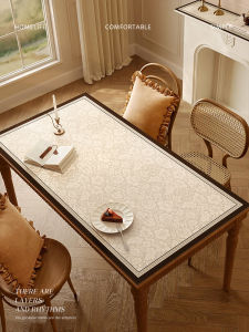 Elegant Retro Waterproof Oily Heat Resistant Easy-care Tablecloth